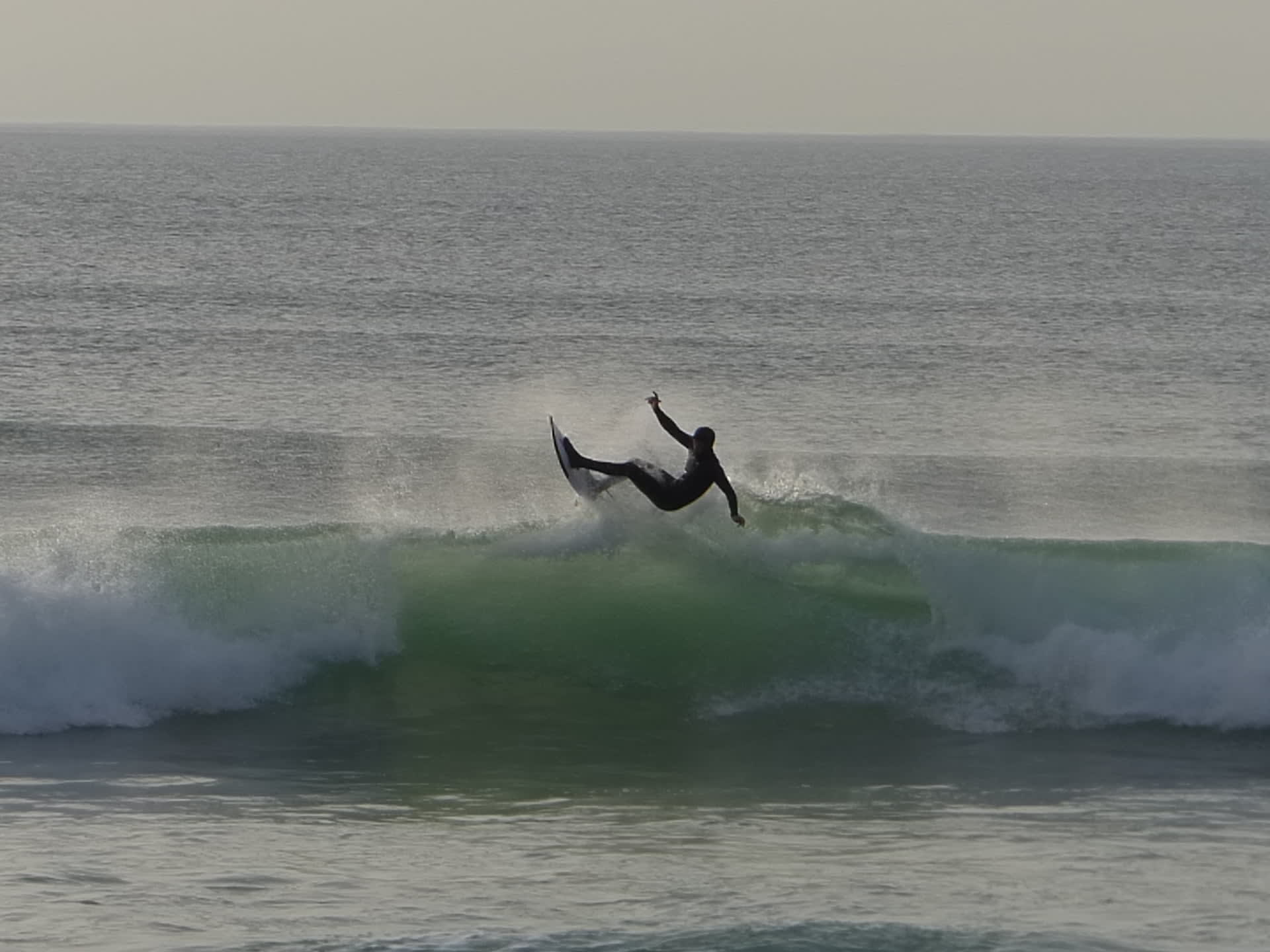 Résultat du surf coaching avec l'école de surf en Fnistère Nord : Dossen Surf School
